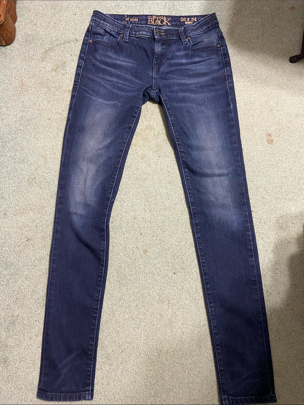 Buckle Women's Skinny Jeans - Indigo Wash